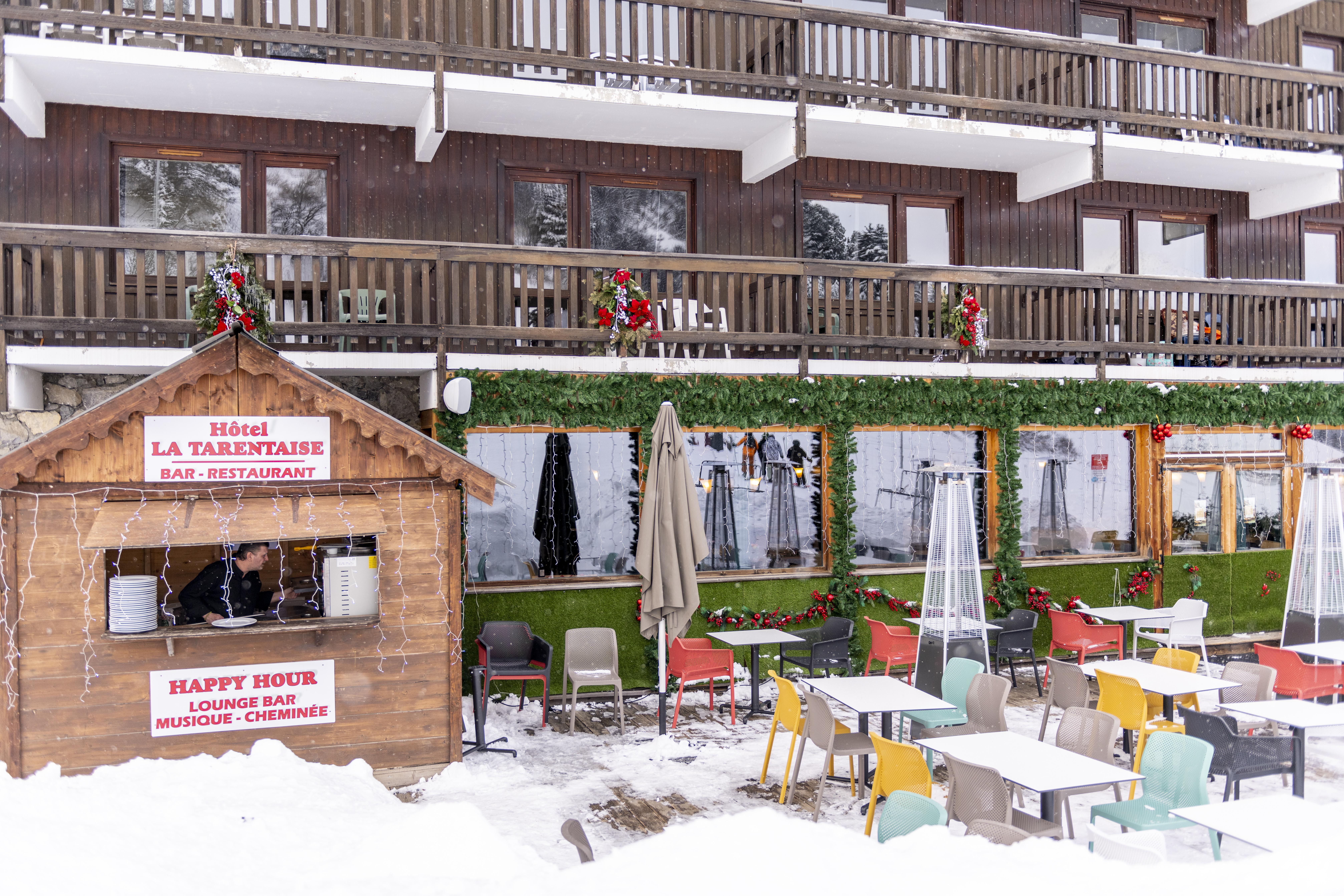 Hotel La Tarentaise Méribel Exterior foto